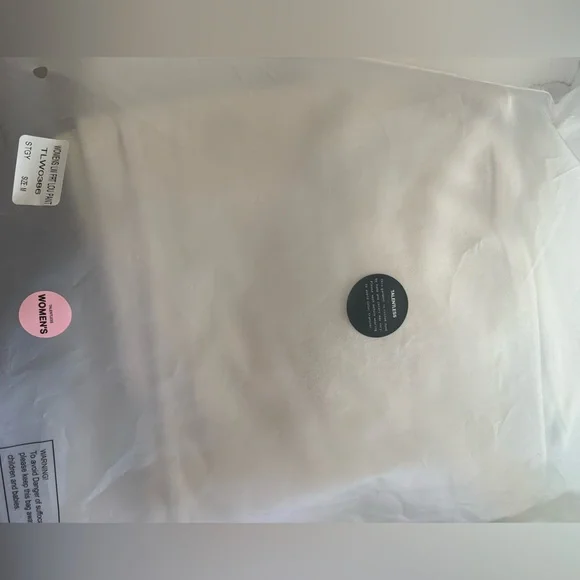 TALENTLESS Brand New Bone Wide-Leg French Terry Lounge Pant - Picture 4 of 4